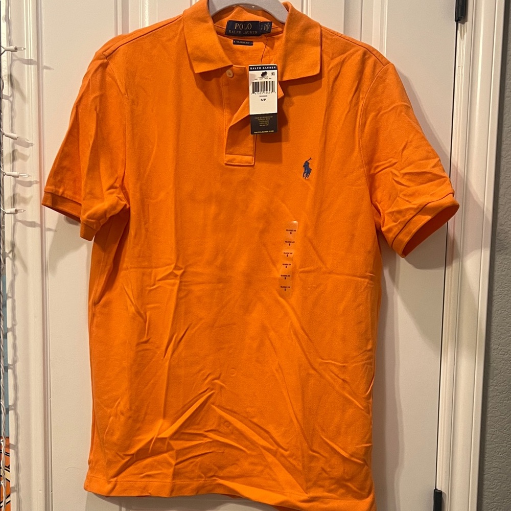 Polo by Ralph Lauren Men's Vibrant Orange Polo